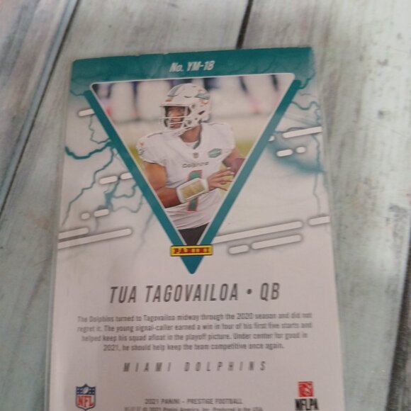 2021 Panini Prestige Youth Movment Tua Tagovailoa - Picture 4 of 4